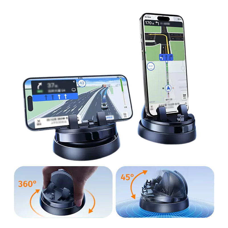 Support de téléphone rotatif à 360° pour voiture - GripPro