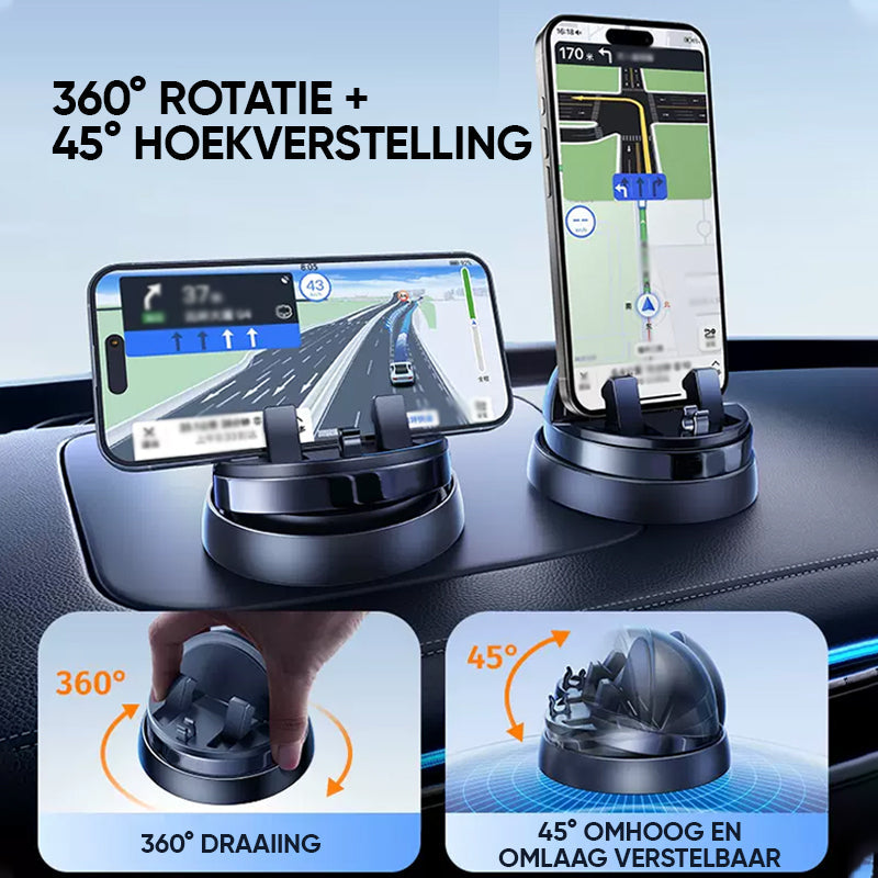 Support de téléphone rotatif à 360° pour voiture - GripPro