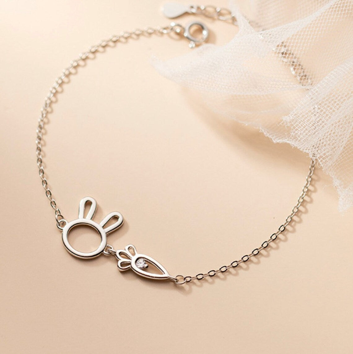 Bracelet Pendentif Lapin 2023