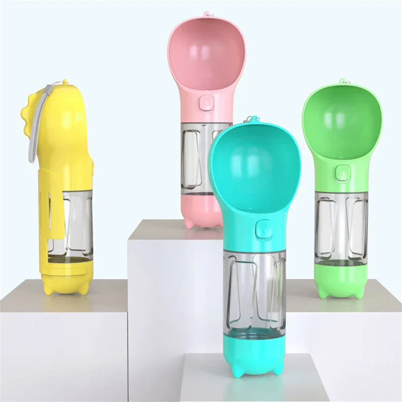 Bouteille d'eau portable 3-en-1 pour animaux - PawHydrate Pro