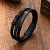 Bracelet Homme | Design Tressé | Boucle Magnétique