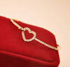 Bracelet d'amour doré avec charme