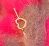 Bracelet d'amour doré avec charme