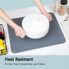 Tapis de séchage en silicone écologique - Polyvalent et résistant à la chaleur