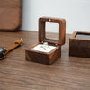 Boîte à bijoux mini en bois de luxe