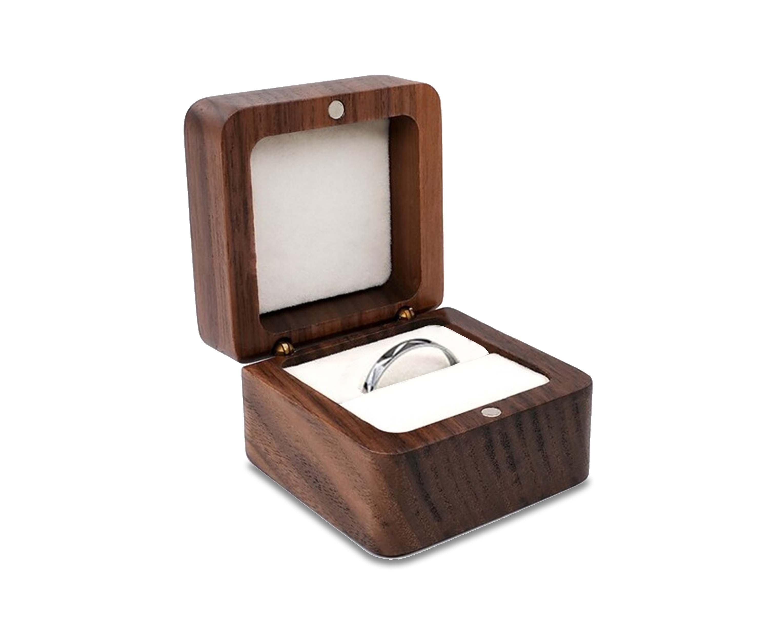Boîtes en bois | Boîtes à bijoux en bois, Boîtes à alliances, Boîtes à boucles d'oreilles