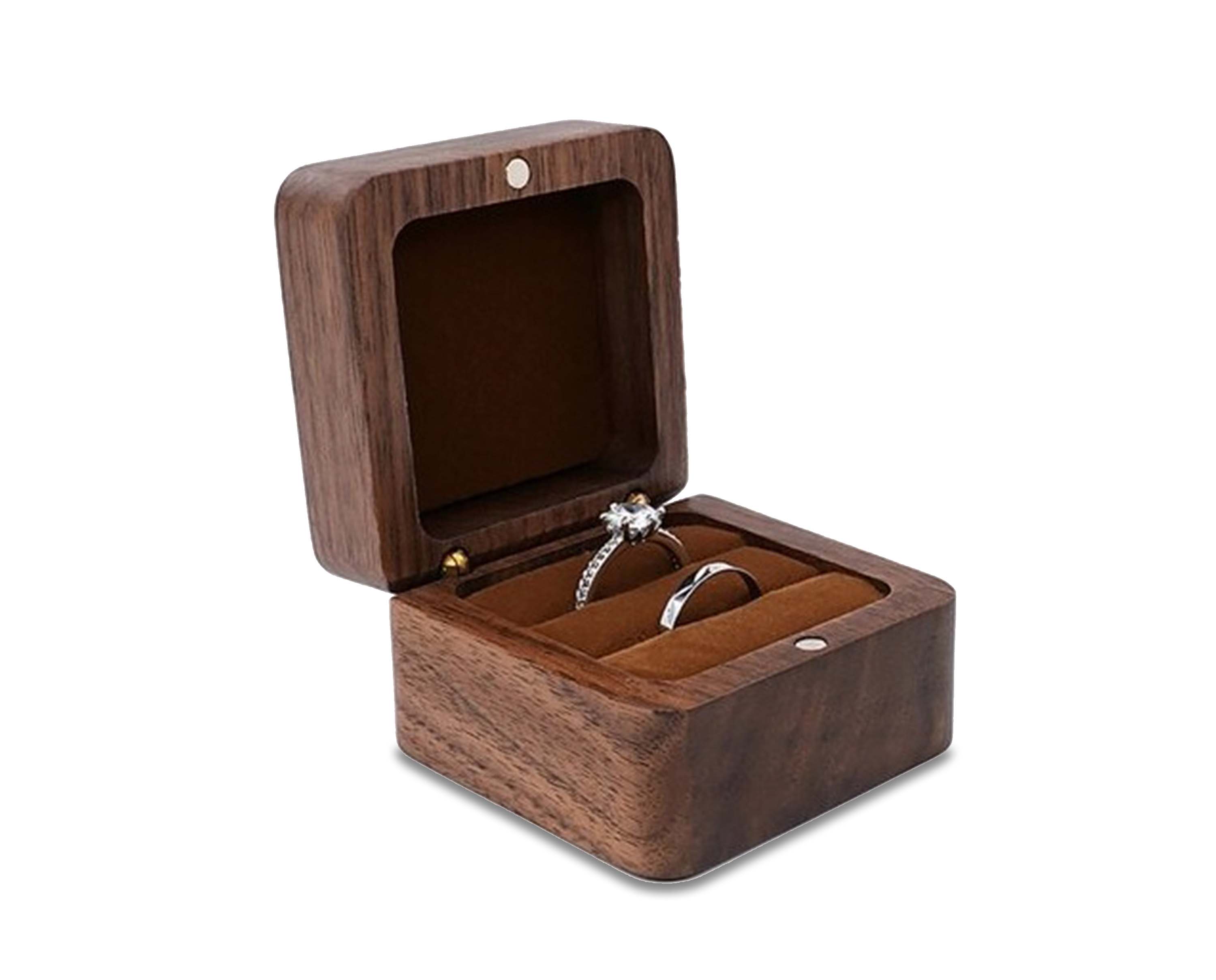 Boîtes en bois | Boîtes à bijoux en bois, Boîtes à alliances, Boîtes à boucles d'oreilles