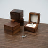 Boîte à bijoux mini en bois de luxe