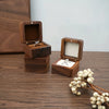 Boîte à bijoux mini en bois de luxe