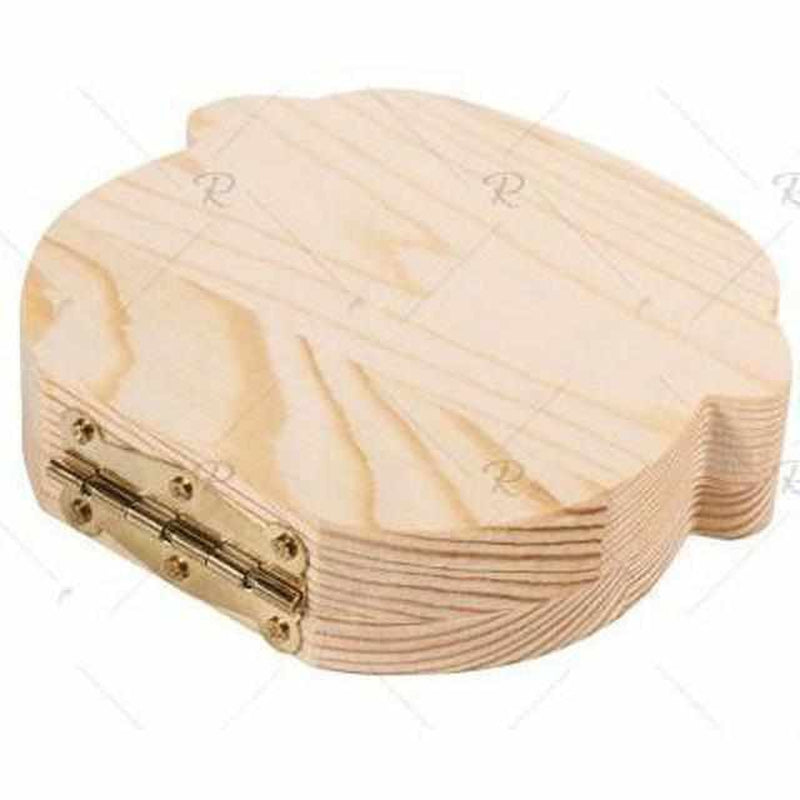 Boîte à dents en bois pour des souvenirs précieux – TandenSchat (1+1 GRATUIT)