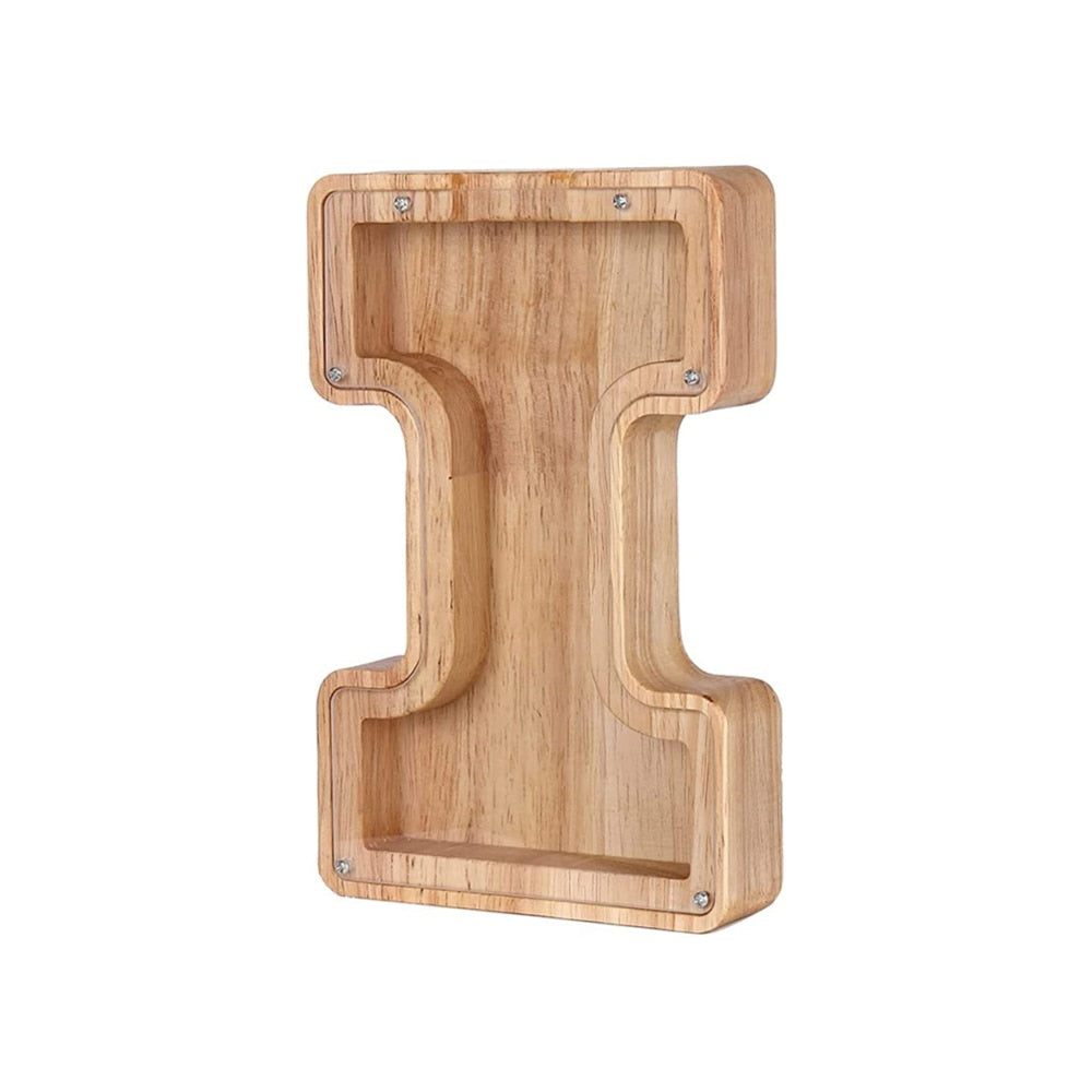 Tirelire Alphabet en Bois - LetterSaver