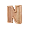 Tirelire Alphabet en Bois - LetterSaver