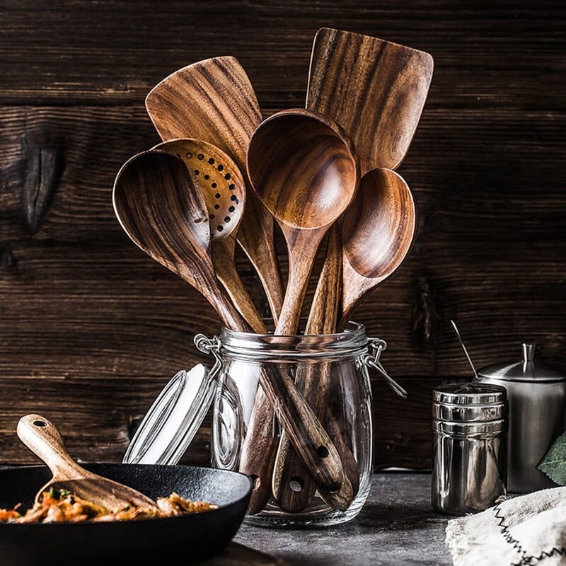 Ustensiles de cuisine naturels en bois - RustiCook