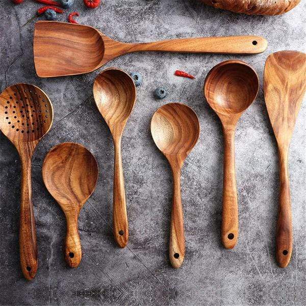 Ustensiles de cuisine naturels en bois - RustiCook
