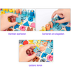 Tableau de Jeu en Bois Montessori | Développement des Compétences pour Bébé et Tout-Petit