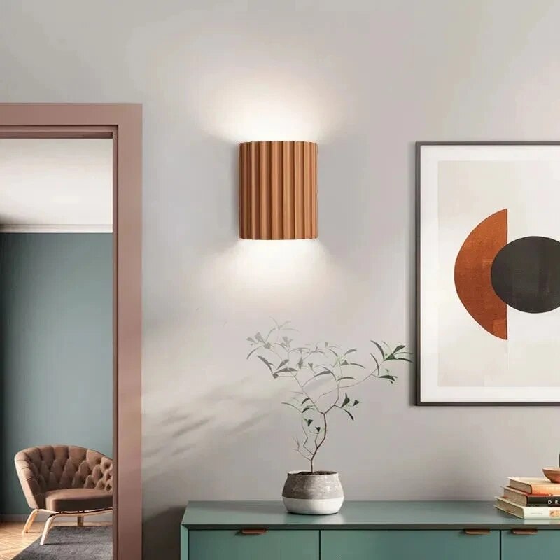 Applique murale Lumiéra Artisan | Un éclairage élégant en résine pour une ambiance sophistiquée