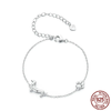 Bracelet charm en forme de chien teckel mignon
