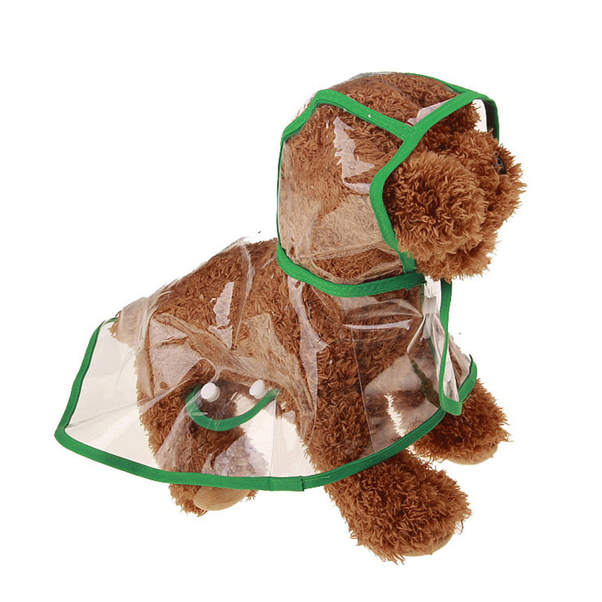 Veste de pluie transparente et imperméable pour chiens - DryPaw