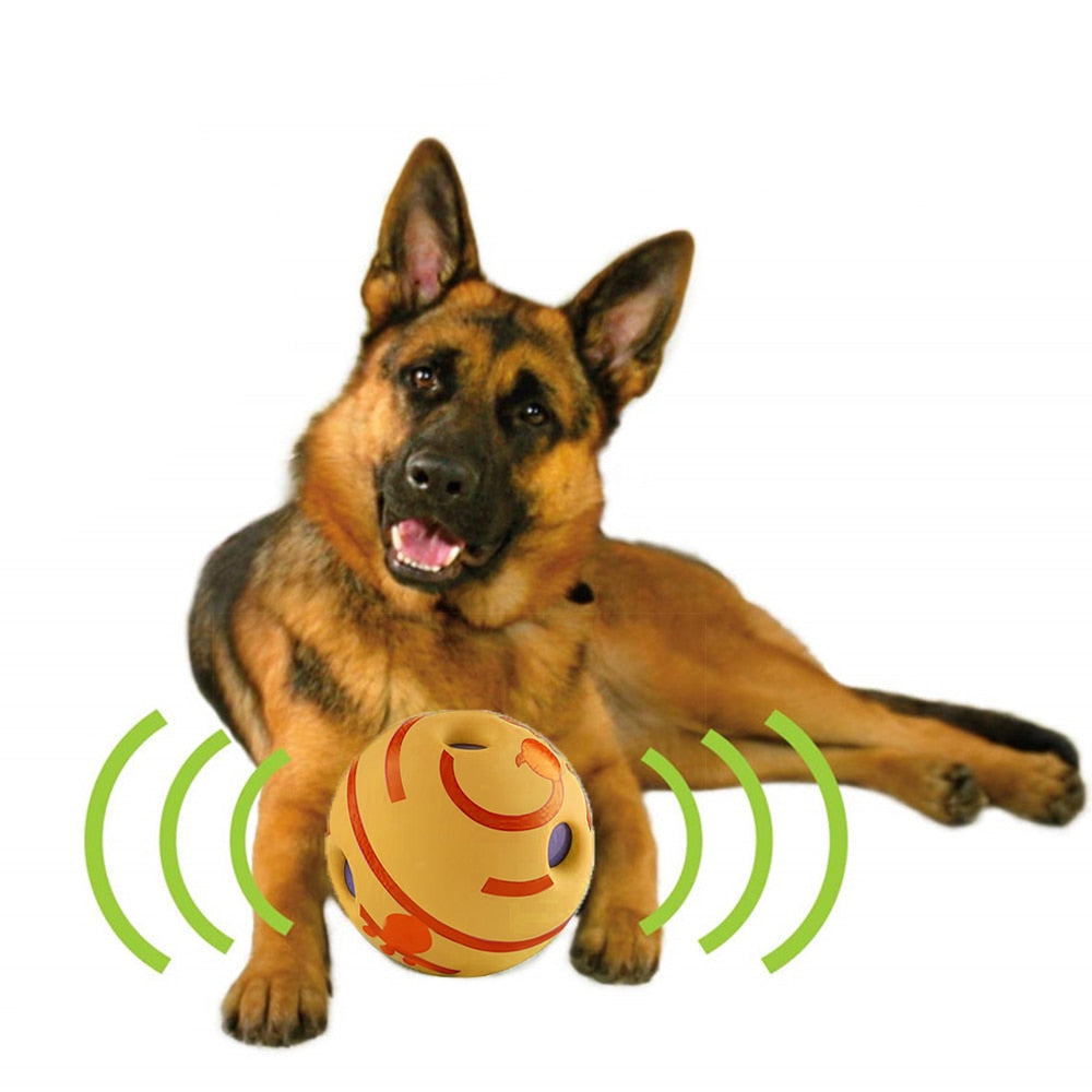 Balle de jeu interactive pour chiens - GiggleSphere