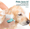 Brosse douce pour le bain et le toilettage des animaux de compagnie