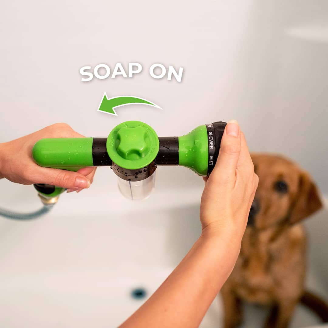 Spray de douche pour chien - WashBuddy