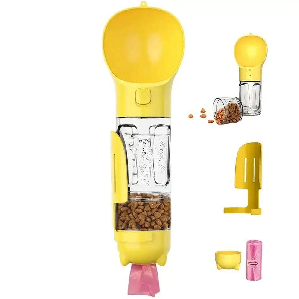 Bouteille d'eau portable 3-en-1 pour animaux - PawHydrate Pro