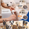 Tondeuse à poils pour animaux de compagnie avec lames doubles - Outil de toilettage silencieux et sans fil