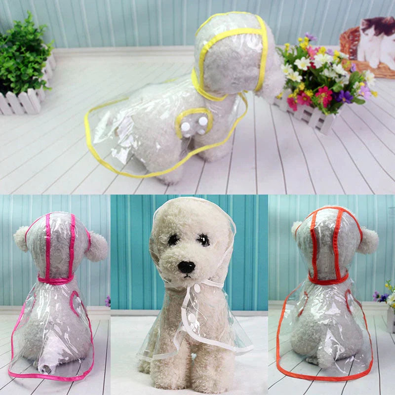 Veste de pluie transparente et imperméable pour chiens - DryPaw