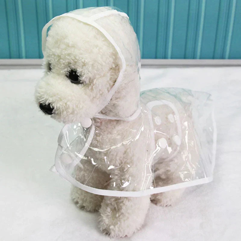 Veste de pluie transparente et imperméable pour chiens - DryPaw