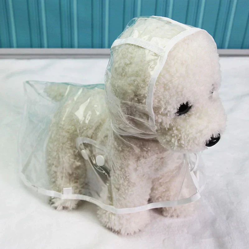 Veste de pluie transparente et imperméable pour chiens - DryPaw