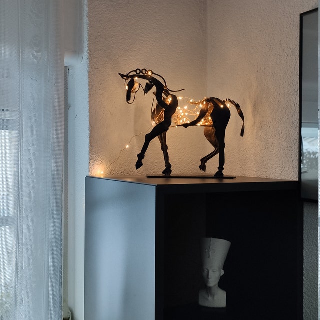 Statue de Cheval Artisanale – Ferro