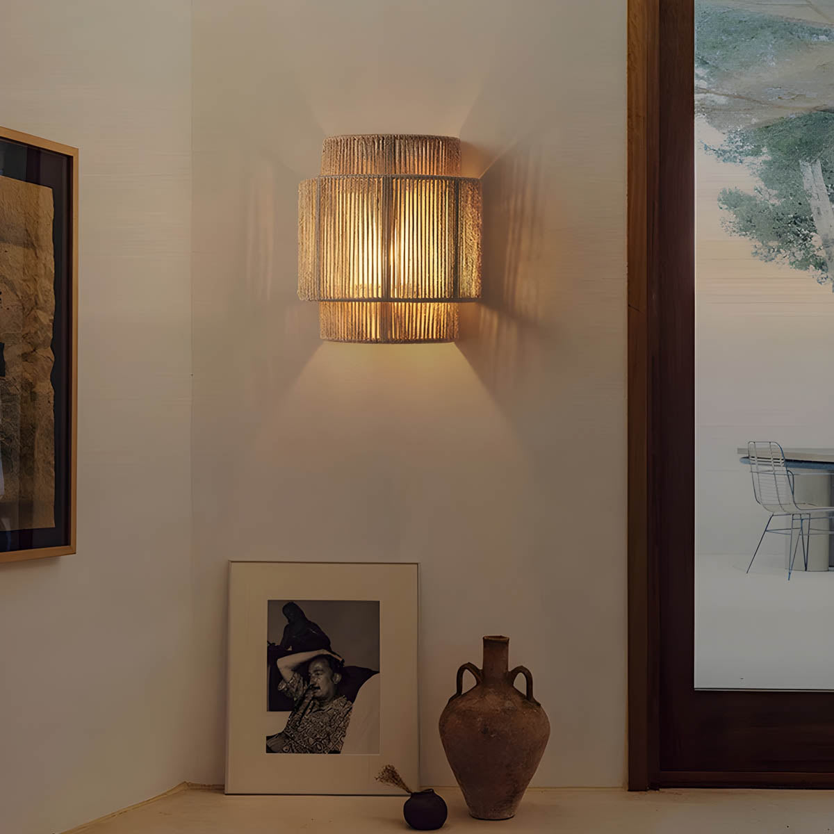 Applique Murale LED - Design Moderne avec Luminosité Ajustable - Idéale pour l'Éclairage du Salon, de la Chambre & du Couloir