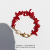 Bracelet en corail rouge