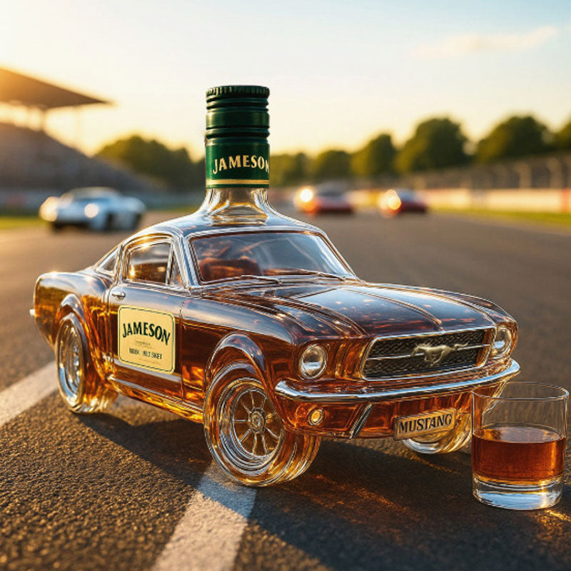 Carafe à Whisky 400 Ml Forme Voiture De Sport - Design 3D Original Pour Hommes