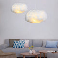 LumaCloud Suspension en Coton Diffus pour Éclairage Plafonnier avec Lumière Douce