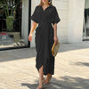 Amalia | Robe Maxi Wikkel Luxe ( Presque en rupture de stock )