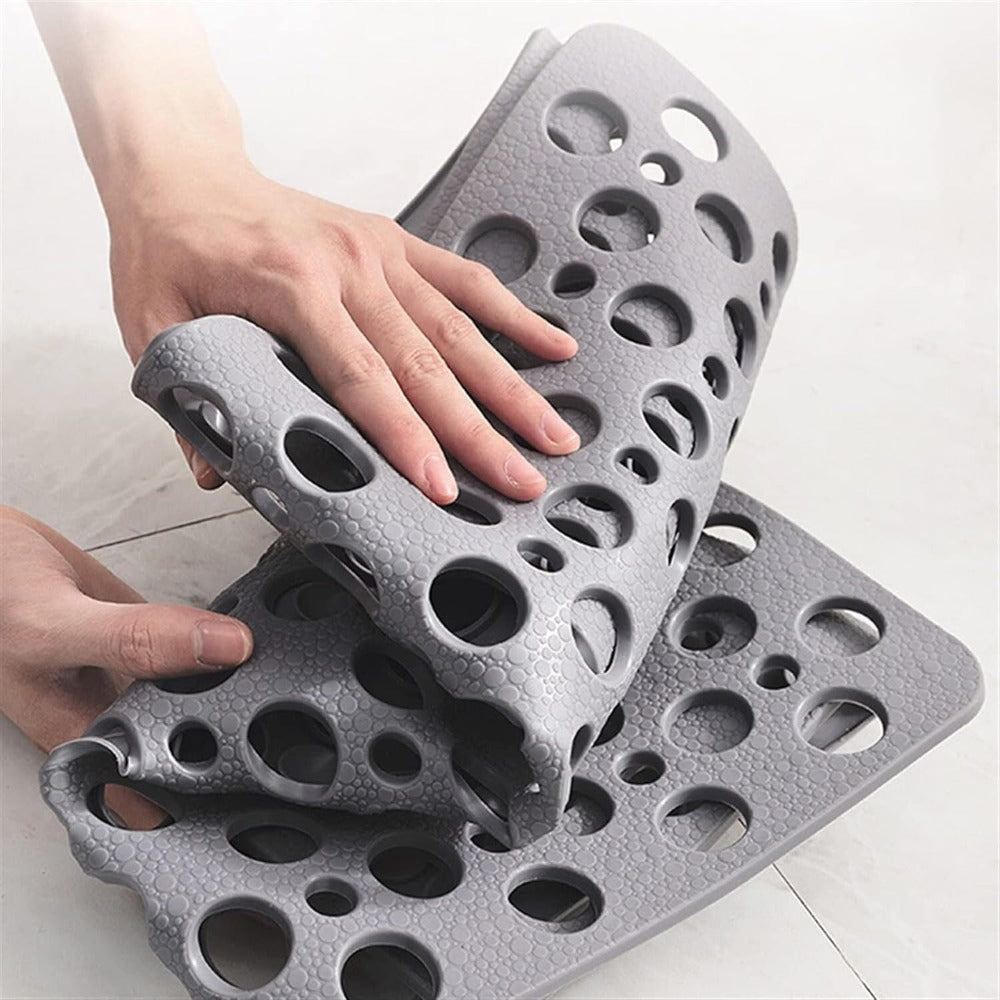 Tapis de Douche - SlipGuard - Protection Antibactérienne - Sécurité Antidérapante