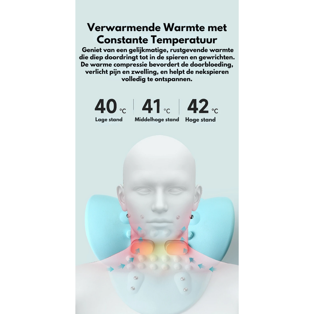 VeroNeck Massager 4-en-1 – Soins et Détente Complètes du Cou