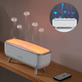 Diffuseur & Humidificateur | Diffuseur d'arômes LED avec changement de couleur & Télécommande | JellyMist