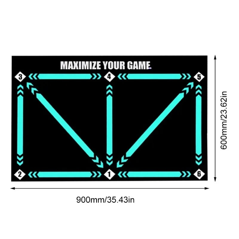 Tapis de Compétences de Football Junior - Améliore Tes Compétences de Football