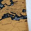 VoyageLuxe Carte du Monde à Gratter XL | Explorez le monde avec style et personnalisez vos voyages en un clin d'œil
