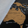 VoyageLuxe Carte du Monde à Gratter XL | Explorez le monde avec style et personnalisez vos voyages en un clin d'œil