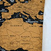 VoyageLuxe Carte du Monde à Gratter XL | Explorez le monde avec style et personnalisez vos voyages en un clin d'œil
