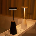 Lampe de table sans fil | Lampe de chevet tactile | Lampe dimmable pour une ambiance moderne | AuraLume