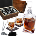 Carafe et verre à whisky en cristal luxueux – WhiskeyWave