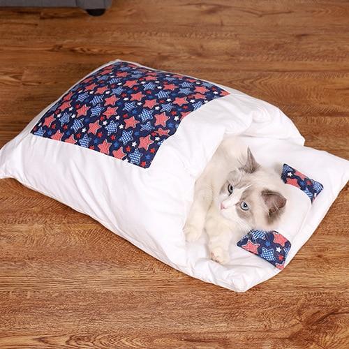 Sac de couchage pour chat confortable – SnugKitty