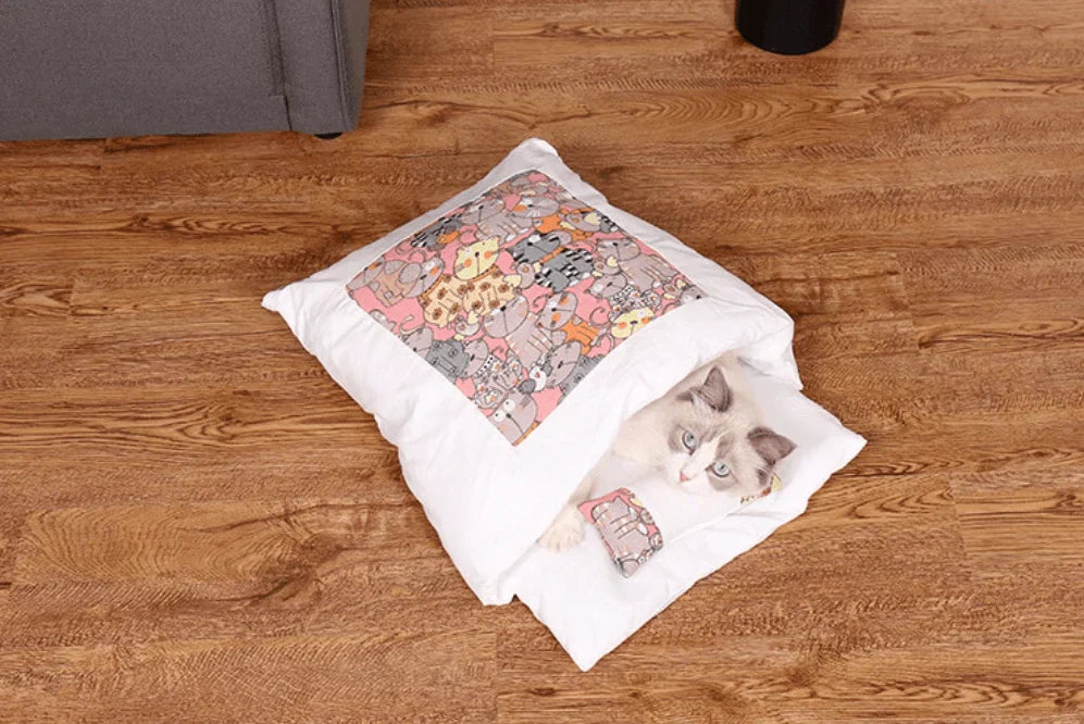 Sac de couchage pour chat confortable – SnugKitty