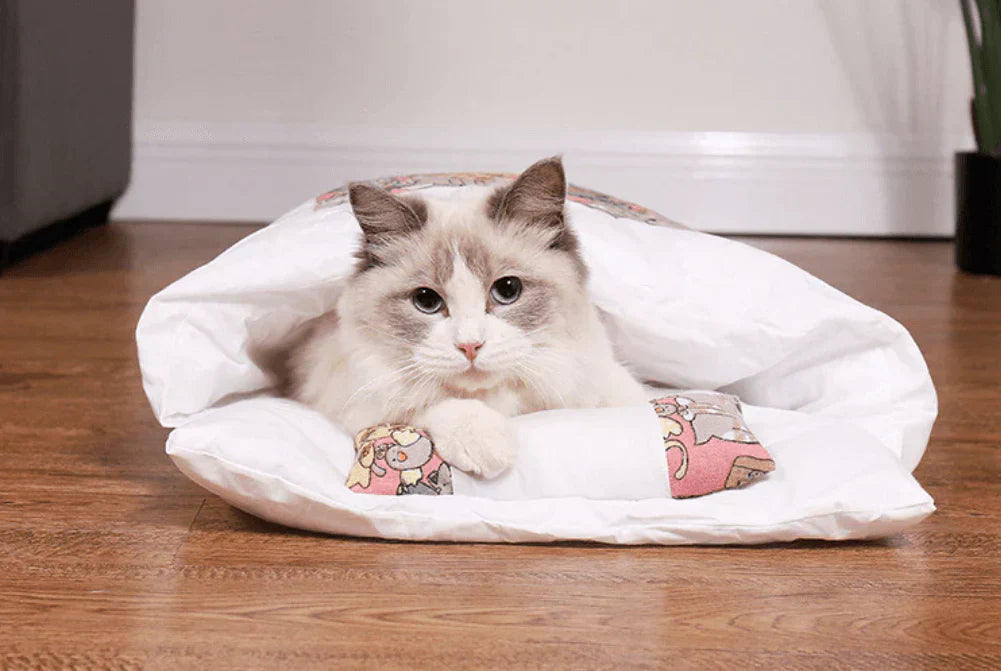 Sac de couchage pour chat confortable – SnugKitty