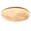 Kees | Plafonnier en bois au design lunaire