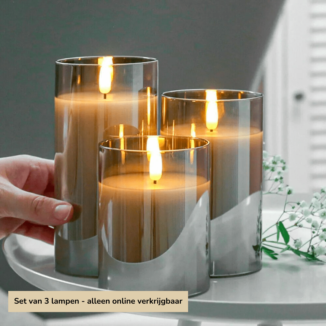 Bougies LED réalistes - Elise